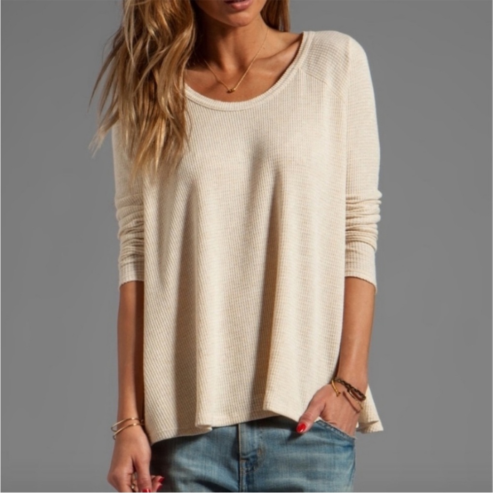 Free People We The Free Rockabilly Thermal Long Sleeve